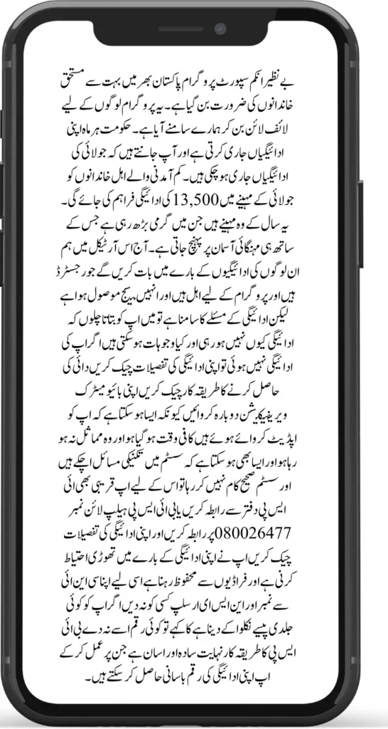 BISP 8171 SMS Received But No Cash in 2025 – Full Troubleshooting Guide
