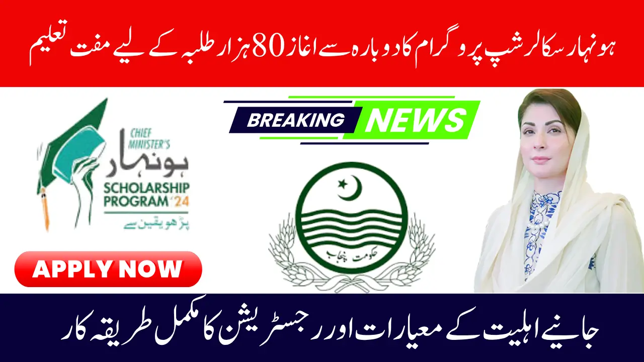 Honhaar Scholarship Program 2025 Registration Resumes, Apply Now For Bright Future