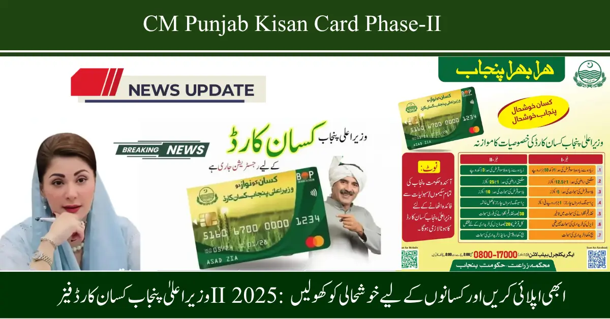 CM Punjab Kisan Card Phase-II 2025: Apply Now and Unlock Prosperity for Farmers
